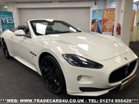 USED 2013 K MASERATI GRANCABRIO 4.7 GRANCABRIO SPORT 2d 444 BHP FREE UK DELIVERY*VIDEO AVAILABLE* FINANCE ARRANGED* PART EX*HPI CLEAR
