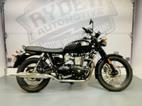 USED 2016 16 TRIUMPH BONNEVILLE T100 (865) ONLY 3,592 MILES FROM NEW