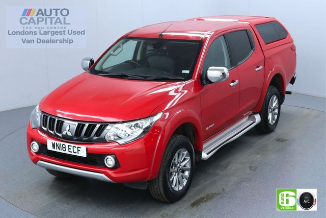 2018 18 MITSUBISHI L200 2.4 DI-D 4WD warrior Auto 180 Bhp Leather Seats Low Emission