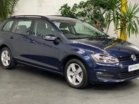 USED 2017 66 VOLKSWAGEN GOLF 1.6 MATCH EDITION TDI BMT DSG 5d 109 BHP &pound;20 ROAD TAX 1 OWNER FSH
