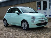 USED 2017 67 FIAT 500 1.2 LOUNGE 3d 69 BHP www.suffolkcarcentre.co.uk - Located at Reydon