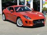 USED 2016 66 JAGUAR F-TYPE 3.0 V6 2d 340 BHP Finished in Special Edition FIRESAND METALLIC with Sports Leather/Alcantara trim. The F-Type is a sleek, stylish sports car that is great fun to drive and easy to use every day. Features include Sat Nav, Leather/Alcantara, DAB radio, B/Tooth, Park Sensors, Heated Electric Seats and much more. Dealer serviced at the following miles: 9 miles PDI, 15812 miles, 31141 miles, 47914 miles comes with 2 keys & 12 months MOT,
