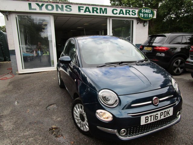 2016 16 Fiat 500 1.2 LOUNGE 3d 69 BHP NEW SHAPE