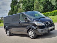 USED 2016 16 FORD TRANSIT CUSTOM 2.2 290 LIMITED LR P/V 124 BHP FULL HISTORY + HEATED SEATS +2 KEYS