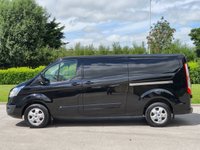 USED 2016 16 FORD TRANSIT CUSTOM 2.2 290 LIMITED LR P/V 124 BHP FULL HISTORY + HEATED SEATS +2 KEYS