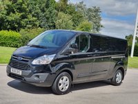 USED 2016 16 FORD TRANSIT CUSTOM 2.2 290 LIMITED LR P/V 124 BHP FULL HISTORY + HEATED SEATS +2 KEYS