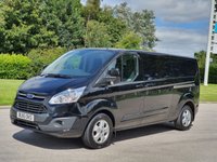 USED 2016 16 FORD TRANSIT CUSTOM 2.2 290 LIMITED LR P/V 124 BHP FULL HISTORY + HEATED SEATS +2 KEYS