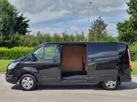 USED 2016 16 FORD TRANSIT CUSTOM 2.2 290 LIMITED LR P/V 124 BHP FULL HISTORY + HEATED SEATS +2 KEYS