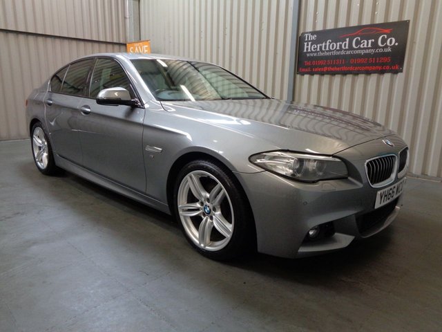 2016 66 BMW 5 Series 2.0 520D M SPORT 4d 188 BHP