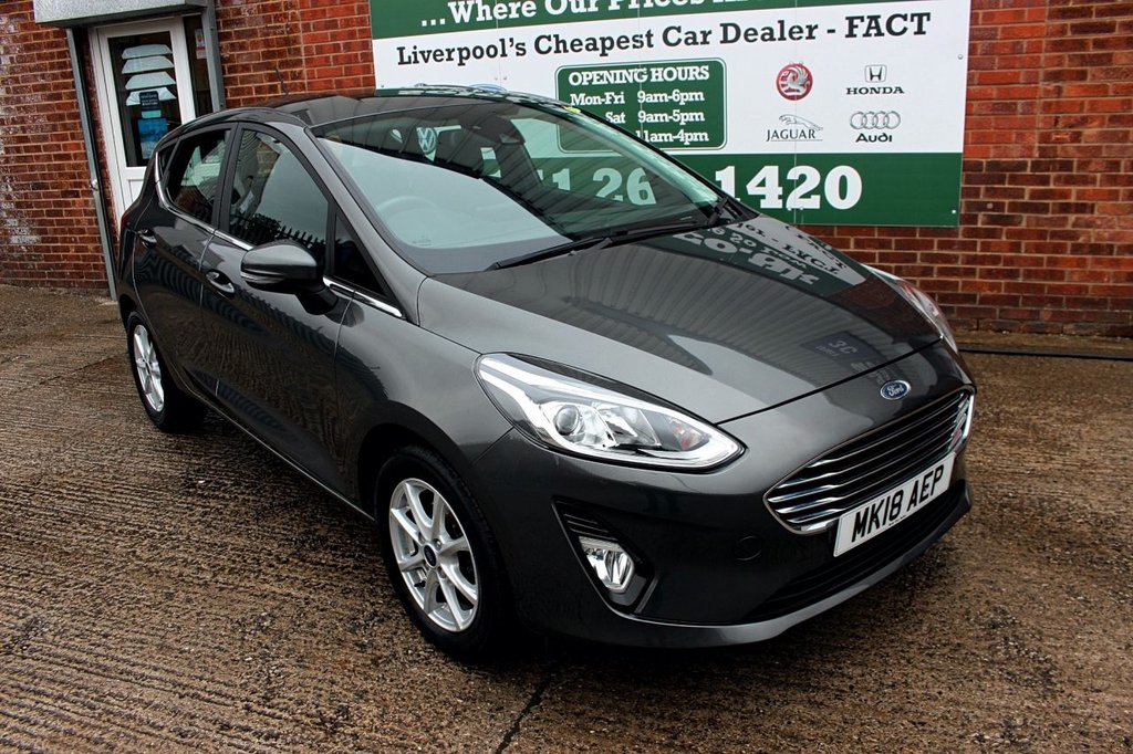 2018 18 FORD FIESTA 1.1 ZETEC 5d 85 BHP