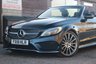USED 2018 18 MERCEDES-BENZ C CLASS 2.1 C 220 D AMG LINE PREMIUM PLUS 2d 168 BHP BALANCE OF MERCEDES WARRANTY
