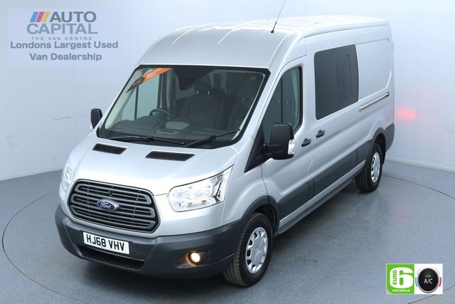2018 68 FORD TRANSIT 2.0 350 Trend L3 H2 130 BHP 6 Seats Combi Euro 6 Low Emission