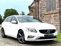 USED 2017 17 VOLVO V60 2.0 D3 R-DESIGN LUX NAV 5d 148 BHP 