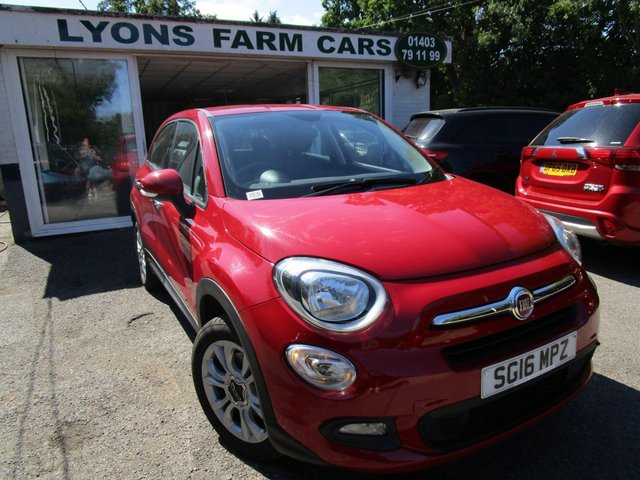 2016 16 Fiat 500x 1.6 POP STAR 5d 110 BHP
