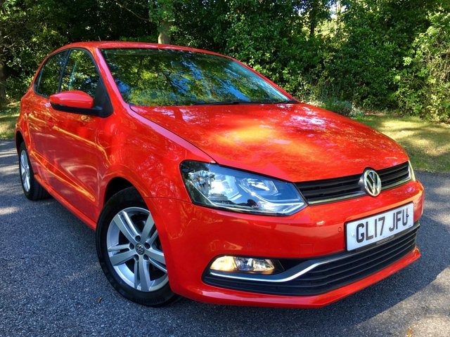 2017 17 Volkswagen Polo 1.2 MATCH EDITION TSI 5d 89 BHP ELEC FOLDING MIRRORS/JUST SERVICED /AIRCON/ALLOYS