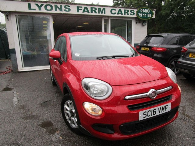2016 16 Fiat 500x 1.6 POP 5d 110 BHP
