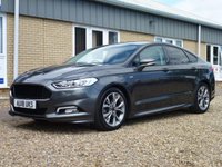 USED 2018 18 FORD MONDEO 2.0 ST-LINE TDCI 5d 177 BHP www.suffolkcarcentre.co.uk - Located at Reydon