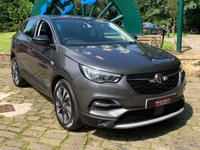USED 2019 19 VAUXHALL GRANDLAND X 1.5 SPORT NAV S/S 5d 129 BHP Rare Diesel Auto having covered only 4120 miles from brand new, finished in Moonstone Grey Metallic, with contrasting grey 1/2 leather interior and 18inch diamond cut alloys