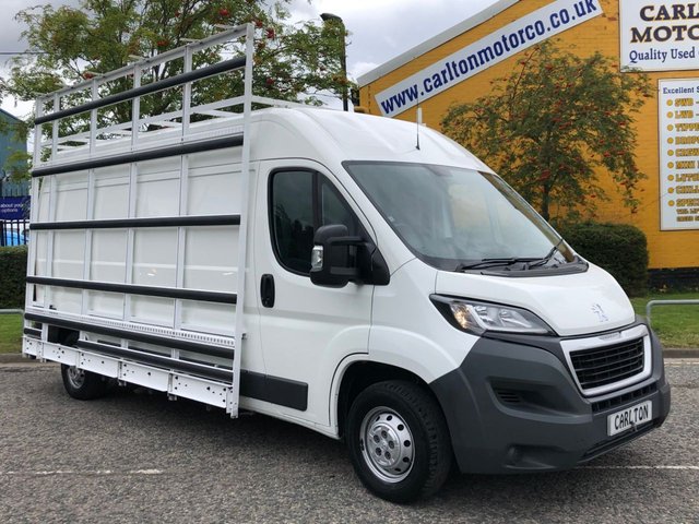 2017 17 Peugeot Boxer 35 BLUE HDI 130 L3H2 [ GLAZIER / FRAIL GLASS RACK ] PROFESSIONAL P/V 