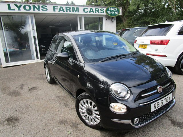 2016 16 Fiat 500 1.2 LOUNGE 3d 69 BHP NEW SHAPE