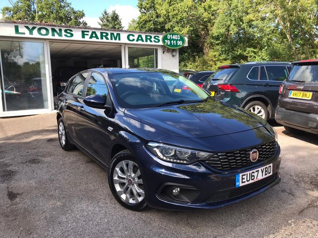 2017 67 Fiat Tipo 1.4 T-JET EASY PLUS 5d 118 BHP