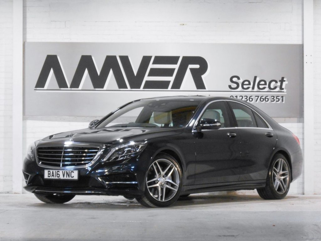 USED 2016 16 MERCEDES-BENZ S-CLASS 3.0 S 350 D AMG LINE 4d 255 BHP FINANCE AVAILABLE