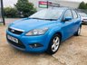 USED 2009 09 FORD FOCUS 1.6 ZETEC 5d 100 BHP 5 Door Family Hatchback in Metallic Vision Blue