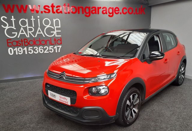 2017 17 Citroen C3 1.2 PURETECH FEEL 5d 68 BHP