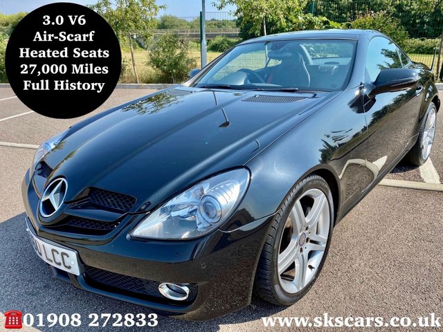 2010 60 Mercedes-Benz Slk 3.0 SLK300 2d 231 BHP