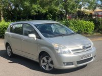 USED 2005 05 TOYOTA COROLLA 1.8 VERSO T3 VVT-I 5d 128 BHP 