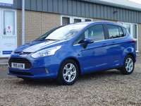 USED 2015 15 FORD B-MAX 1.0 ZETEC 5d 100 BHP www.suffolkcarcentre.co.uk - Located at Reydon