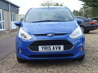 USED 2015 15 FORD B-MAX 1.0 ZETEC 5d 100 BHP www.suffolkcarcentre.co.uk - Located at Reydon
