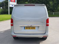 USED 2016 16 MERCEDES-BENZ VITO 1.6 109 CDI 88 BHP 2 KEYS ** SIDE BARS + BOOT SPOILER