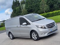 USED 2016 16 MERCEDES-BENZ VITO 1.6 109 CDI 88 BHP 2 KEYS ** SIDE BARS + BOOT SPOILER