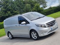 USED 2016 16 MERCEDES-BENZ VITO 1.6 109 CDI 88 BHP 2 KEYS ** SIDE BARS + BOOT SPOILER