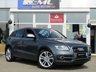 USED 2015 65 AUDI Q5 3.0 SQ5 TDI QUATTRO 5d 322 BHP Finished in Monsoon grey metalic with contrasting FULL EBONY HEATED ELECTRIC MEMORY SEATS. This Audi SQ5 is a high-performance family SUV that offers comfort, style and performance. In fact this SQ5 is faster than some hot hatches on the market today. Features include, Sat Nav, DAB, Heated front and rear leather seats. 20" Alloys, DAB, 12 Months MOT and much more,