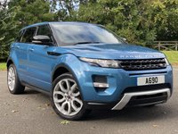 USED 2013 63 LAND ROVER RANGE ROVER EVOQUE 2.2 SD4 DYNAMIC LUX 5d 190 BHP Glass Panoramic Roof Dual TV