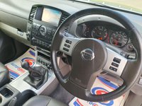 USED 2015 15 NISSAN NAVARA 2.5 DCI TEKNA 4X4 SHR DCB 188 BHP SAT NAV + LEATHER ** NO VAT **