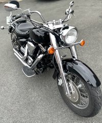 USED 2002 51 YAMAHA XV 1600 Wildstar Custom Cruiser Beautiful low mileage cruiser in black, lots of chrome