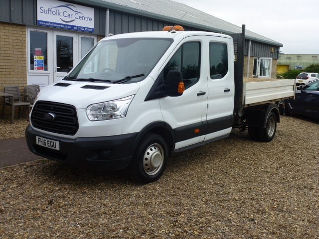 2016 16 Ford Transit 2.2 350 L3 DCB C/C DRW 124 BHP