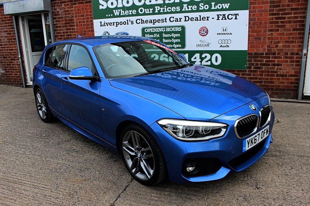 2017 67 BMW 1 SERIES 1.5 116D M SPORT 5d AUTO 114 BHP