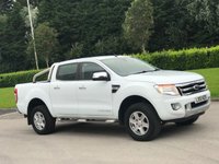 USED 2015 15 FORD RANGER 2.2 LIMITED 4X4 DCB TDCI 4d 148 BHP SAT NAV + LEATHER ** NO VAT **