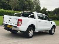 USED 2015 15 FORD RANGER 2.2 LIMITED 4X4 DCB TDCI 4d 148 BHP SAT NAV + LEATHER ** NO VAT **