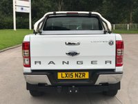 USED 2015 15 FORD RANGER 2.2 LIMITED 4X4 DCB TDCI 4d 148 BHP SAT NAV + LEATHER ** NO VAT **