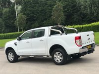 USED 2015 15 FORD RANGER 2.2 LIMITED 4X4 DCB TDCI 4d 148 BHP SAT NAV + LEATHER ** NO VAT **