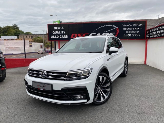 2018 N Volkswagen Tiguan 2.0 R-LINE TDI DSG 5d 148 BHP