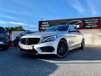USED 2017 17 MERCEDES-BENZ C CLASS 2.1 C 220 D AMG LINE 4d 170 BHP FULL AMG BODYKIT & ALLOYS