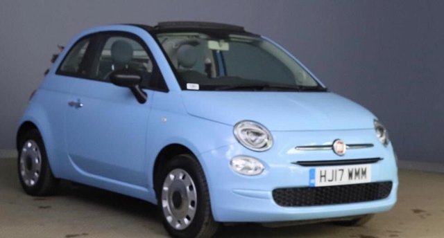 2017 17 Fiat 500 1.2 CONVERTIBLE POP 3d 69 BHP NEW SHAPE