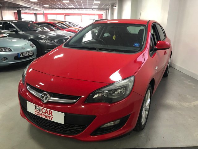 2012 62 Vauxhall Astra 1.4 ACTIVE 5d 98 BHP