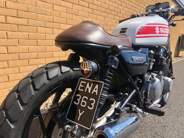 1983 Suzuki Gs GS 650GT // 673cc // Custom Cafe Racer // Px Swap